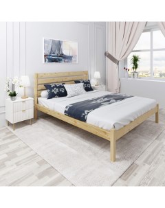 Кровать Классика 190х140 без покраски Solarius