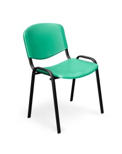 Стул UP_EChair Rio ИЗО черн пластик зеленый Easy chair