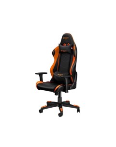 Кресло игровое Argama GС 4AO 150 кг 3D подлокотники экокожа черно оранжевое Canyon