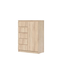 Комод деревянный STERN T 15 Дуб Сонома 83х114 3х43 3 Нк-мебель