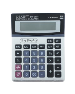 Калькулятор настольный 12 разрядный DM 1200V двойное питание Nobrand