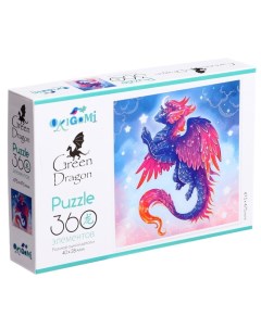 Пазл Фиолетовый дракон 360 элементов Origami