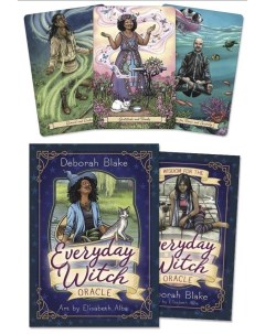 Карты Таро Everyday Witch Oracle Cards Llewellyn Повседневный Оракул Ведьм Llewellyn publications