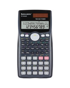 Калькулятор инженерный SC 991MS 271724 непрограммируемый для ЕГЭ 401 функция Brauberg