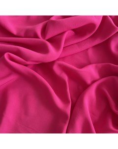 Ткань штапель 04712 розовая фуксия отрез 100x144 см Mamima fabric