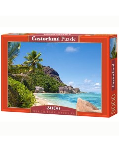 Пазл 3000 Пляж Сейшелы С 300228 Castor Land Castorland
