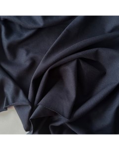 Ткань кулирка 06651 тёмно синий отрез 100x194 см Mamima fabric