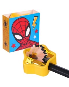 Точилка пластиковая с обечайкой Человек паук 24 шт Marvel