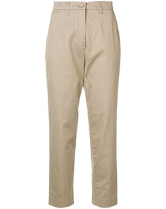 Two denim укороченные брюки с завышенной талией нейтральные цвета Two denim