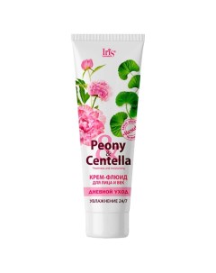 Крем флюид для лица и век Peony Centella дневной уход 100 0 Iris cosmetic