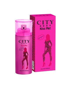 Туалетная вода женская City Sexy Kiss Me 60 0 City parfum