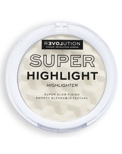 Хайлайтер для лица Пудра хайлайтер для макияжа лица Super Highlight компактный Relove revolution