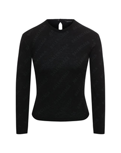 Хлопковый пуловер Balenciaga