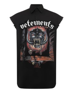 Хлопковая рубашка Vetements