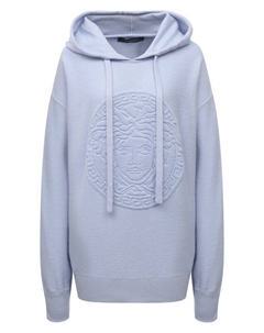 Худи из шерсти и кашемира Versace