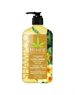 Шампунь Оригинальный Original Herbal Shampoo For Damaged Color Treated Hair 500 мл Hempz (сша)
