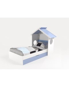 Подростковая кровать Домик без тумбы и без мягкой спинки 190х90 см Abc-king