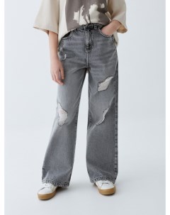 Рваные джинсы Loose Fit для девочек Sela
