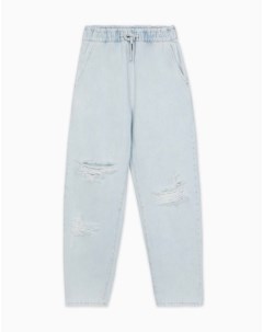 Джинсы Easy fit с рваным дизайном Gloria jeans