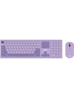 Клавиатура и мышь Wireless OCC205 ZL ACCEE 00D USB violet Acer