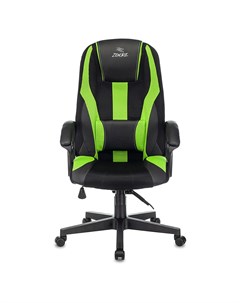 Компьютерное кресло 9 Black Green Zombie