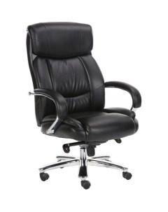 Кресло Direct EX 580 на колесиках кожа рециклированная 1шт в комплекте черный Brabix