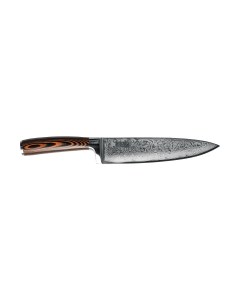 Нож кухонный Damascus Suminagashi Шеф 4996234 Omoikiri