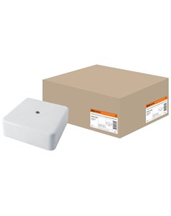 Коробка распаячная открытая 75х75х28 мм белая IP40 SQ1401 0205 Tdm еlectric