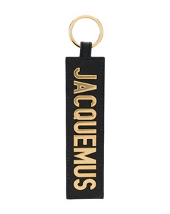 Jacquemus брелок для ключей с логотипом один размер черный Jacquemus