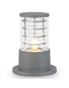 Светильник уличный наземный 11Вт IP54 E27 серый прозрачный Ambrella