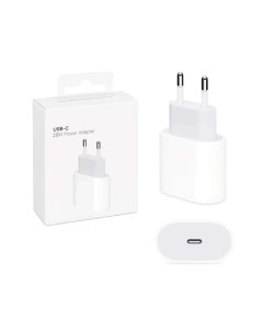 Сетевое зарядное устройство 20 Вт с USB C для Apple iPhone и iPad MHJE3ZM A Mos-market