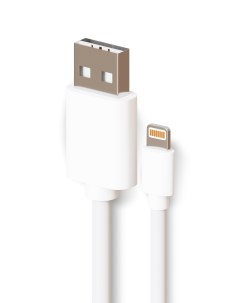 Кабель Lightning USB USB 8 pin 2м белый Miuko