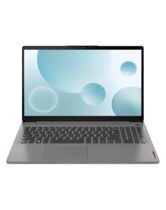 Ноутбук IdeaPad 3 FHD 15 6 Core i3 1215U 8Gb 256GbSSD noOS 82RK0104FE gray Lenovo