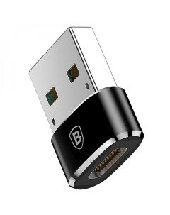 Переходник OTG с TypeC F на USB CAAOTG 01 Black Baseus