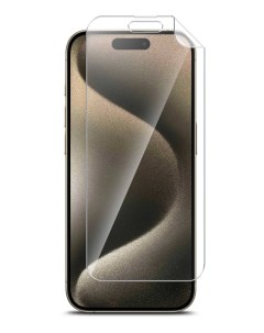 Защитная плёнка на Apple Iphone 15 гидрогелевая прозрачная Brozo