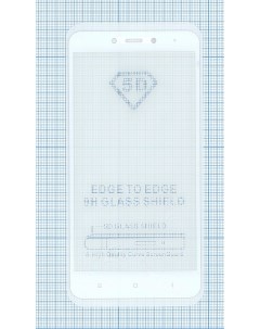Защитное стекло Полное покрытие для Xiaomi Redmi Note 4 белое Оем
