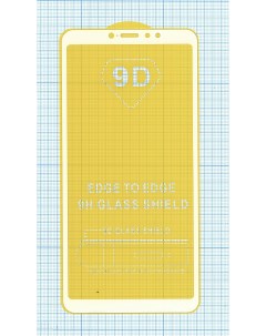 Защитное стекло Полное покрытие для Xiaomi Mi Max 3 белое Оем