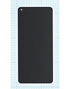 Защитное стекло Privacy Анти шпион для Xiaomi Mi 11 Lite черное Оем