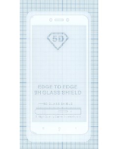 Защитное стекло Полное покрытие для Xiaomi Redmi 5A белое Оем