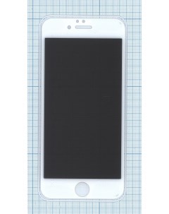 Защитное стекло Privacy Анти шпион для iPhone 6 6S белое Оем