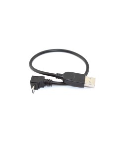 Кабель USB Type A на Micro USB угол вверх 0 25 м Оем