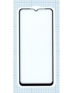 Защитное стекло Полное покрытие для Samsung Galaxy A02 A02s черное Оем