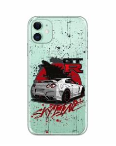 Силиконовый чехол для iPhone 11 Nissan GTR Skyline Mcover