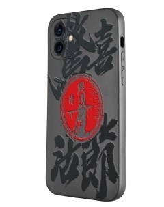 Силиконовый чехол для iPhone 12 Ронин японский воин Mcover