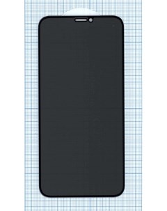 Защитное стекло Privacy Анти шпион для iPhone 11 Pro черное Оем