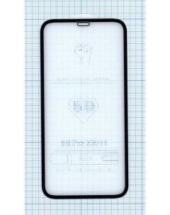 Защитное стекло 4D для Apple iPhone XR черное Оем