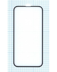 Защитное стекло 5D для Apple iPhone 13 черное Оем