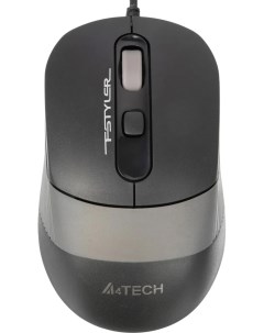 Проводная мышь Fstyler FM10 черный серый A4tech