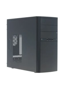 Корпус компьютерный ES722BL черный Powerman