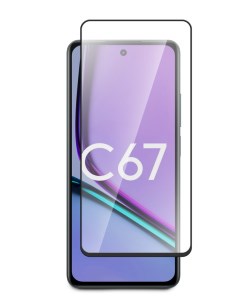 Защитное стекло 3D для Realme C67 C67 4G на весь экран Miuko